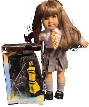 Vintage Pleasant Company 1986 American Girl Doll Samantha Hufflepuff Outfit